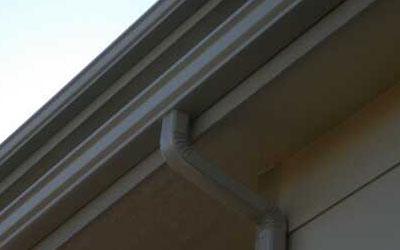 downspouts and gutters